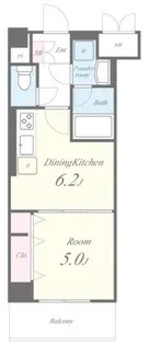 サンガーデン【2階】の間取り