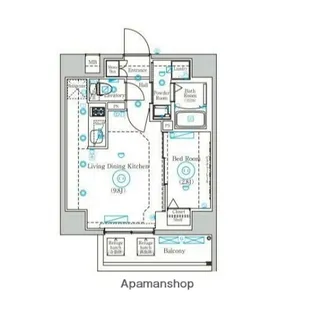 MIND SHIMURASAKAUE【3階】の間取り