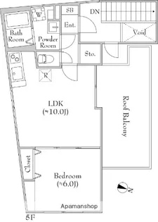 FONS LUCIS IZUMI【5階】の間取り