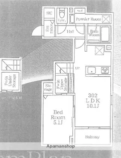 ルピナスガーデン代田【3階】の間取り