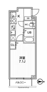 T’S CUORE梅ヶ丘【3階】の間取り