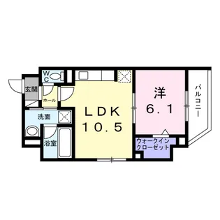 スカイノッツ北赤羽【2階】の間取り