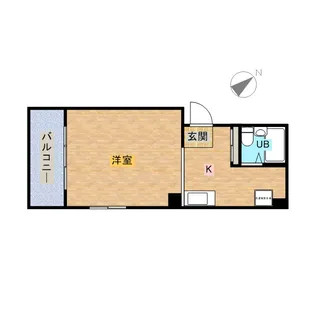北大塚サンプラザ【5階】の間取り