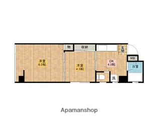 飯田ビル【3階】の間取り