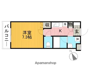 東京都杉並区西荻南2丁目【マンション】の間取り