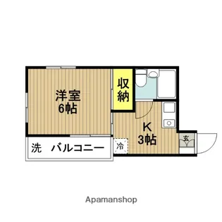 シャングリラガーデン【1階】の間取り