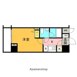 メイクスデザイン王子【3階】の間取り