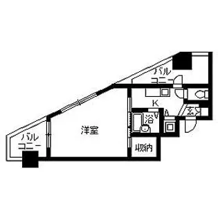 トーシンフェニックス武蔵関【8階】の間取り