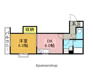 ダイヤステージ西荻窪【2階】の間取り