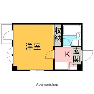 ニチエーイン武蔵野【1階】の間取り