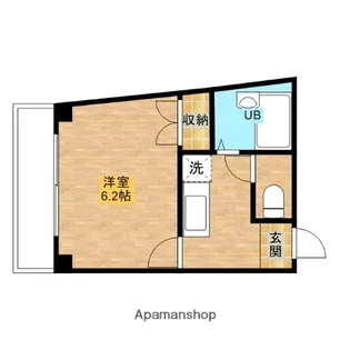 セントラルパレス【2階】の間取り