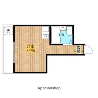 東京都北区中十条3丁目【マンション】の間取り