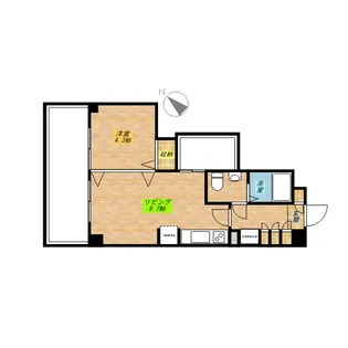 ステージファースト田園調布アジールコート【3階】の間取り
