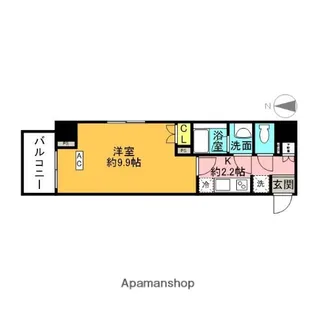 東京都江東区亀戸3丁目【マンション】の間取り