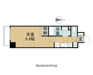 東京都江東区大島8丁目【マンション】の間取り