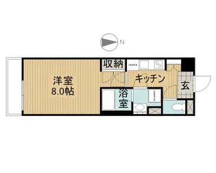 コンフォリア大島【12階】の間取り