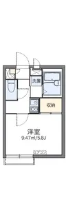 レオパレスモワ ピエス【2階】の間取り