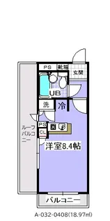 ローズガーデンA32番館【4階】の間取り