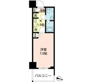 MFPRコート木場公園【9階】の間取り