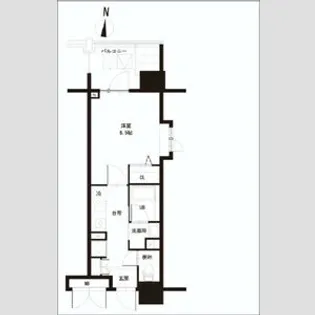 プライムアーバン錦糸公園【2階】の間取り