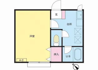 バーナルヒルズⅡB【1階】の間取り