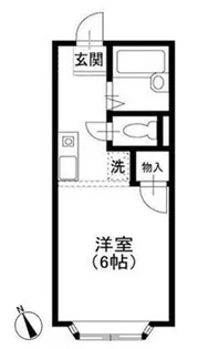 エムブレム アルファ【1階】の間取り