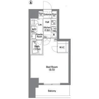 コンフォリア錦糸町DEUX【5階】の間取り