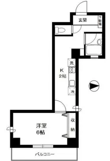 エクルーズ【3階】の間取り