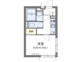 クレイノネオ南篠崎町【2階】の間取り