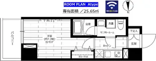 ステージグランデ秋葉原【10階】の間取り