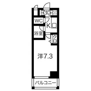 スパシエルクス本所吾妻橋【7階】の間取り