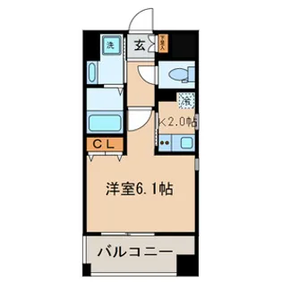 東京都江戸川区平井5丁目【マンション】の間取り