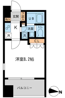 サンフル押上Ⅰ【9階】の間取り
