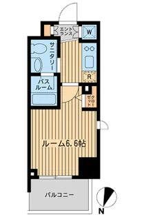 ダフィット門前仲町【2階】の間取り