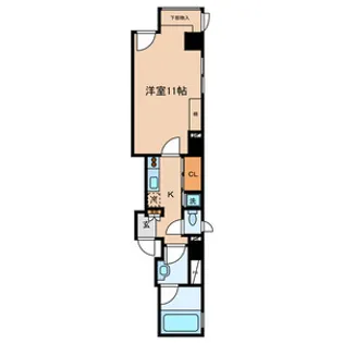 TOKYO STAGE【9階】の間取り