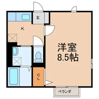 アイビーハイム【2階】の間取り