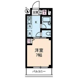 アビテコート【2階】の間取り