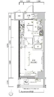 東京都江東区大島7丁目【マンション】の間取り