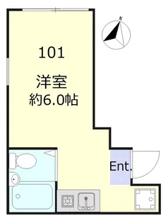 シャンテ町屋【1階】の間取り