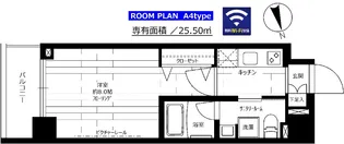 ステージグランデ上野【4階】の間取り