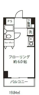 ドミール西船橋【7階】の間取り