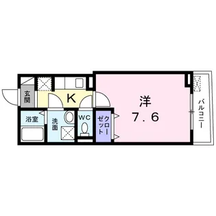 システィコート【2階】の間取り