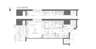 ZOOM秋葉原SQUARE【10階】の間取り