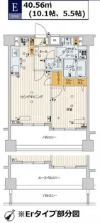 スカイコートパレス押上【603号室号室】の間取り