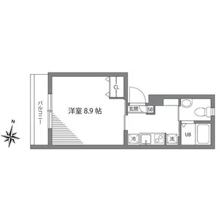 シャリオ押上 旧プチグランデシャリオ【3階】の間取り