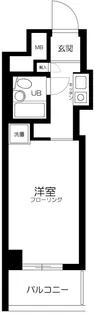 東京都台東区千束3丁目【マンション】の間取り