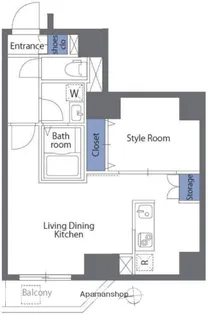 東京都台東区浅草6丁目【マンション】の間取り