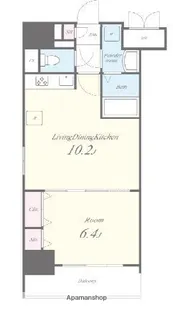 東京都台東区橋場1丁目【マンション】の間取り
