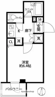 リガーレ本所吾妻橋【3階】の間取り