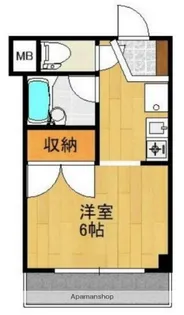 リバティパレス【1階】の間取り